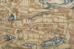 antique pictorial kerman persian rug 51099 french Nazmiyal