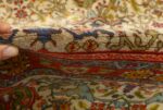 antique prayer design tabriz persian rug 51111 pile Nazmiyal