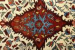 antique red background sarouk farahan persian rug 51095 center Nazmiyal