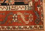 antique serapi persian rug 49273 corner Nazmiyal