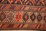 antique shirvan caucasian rug runner 49259 border Nazmiyal