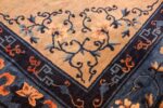 antique taupe background chinese rug 49235 design Nazmiyal