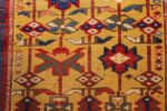 antique tribal kuba caucasian rug runner 49253 field Nazmiyal