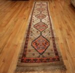 camel hair antique bakshaish runner rug 49277 full Nazmiyal