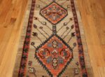 camel hair antique bakshaish runner rug 49277 medallions Nazmiyal