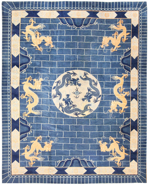 Chinese Art Deco Rug, Nazmiyal Chinese Art Deco Rug, Nazmiyal