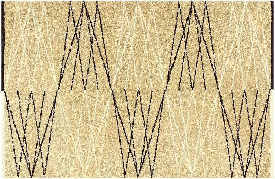 Decorator Heather Moore Vintage Swedish Aina Kange Rug by Nazmiyal Antique Rugs
