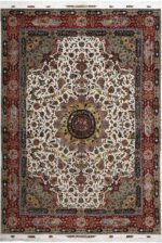 fine animal motif vintage tabriz persian rug 51073 Nazmiyal