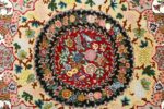 fine animal motif vintage tabriz persian rug 51073 center Nazmiyal