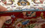 fine animal motif vintage tabriz persian rug 51073 pile Nazmiyal
