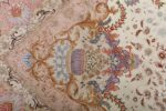 fine ivory vintage tabriz persian rug 51110 vase Nazmiyal
