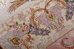 fine ivory vintage tabriz persian rug 51110 weave Nazmiyal