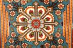 fine joshagan design vintage tabriz persian rug 51069 flower Nazmiyal