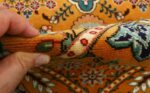 fine joshagan design vintage tabriz persian rug 51069 pile Nazmiyal