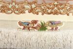 fine pictorial vintage tabriz persian rug 51070 fringe Nazmiyal
