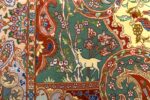 fine pictorial vintage tabriz persian rug 51074 gazal Nazmiyal