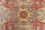 fine pictorial vintage tabriz persian rug 51074 corner Nazmiyal