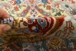 fine pictorial vintage tabriz persian rug 51074 pile Nazmiyal