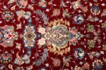 fine vintage floral tabriz persian rug 51106 field Nazmiyal