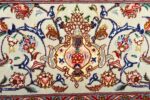 fine vintage floral tabriz persian rug 51106 lantern Nazmiyal