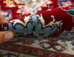 fine vintage floral tabriz persian rug 51106 pile Nazmiyal