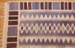 geometric vintage scandinavian swedish kilim by marta maas 49268 corner Nazmiyal