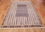 geometric vintage scandinavian swedish kilim by marta maas 49268 full Nazmiyal