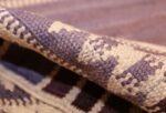 geometric vintage scandinavian swedish kilim by marta maas 49268 pile Nazmiyal