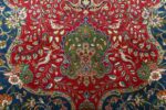 large vintage tabriz persian rug 51081 birds Nazmiyal