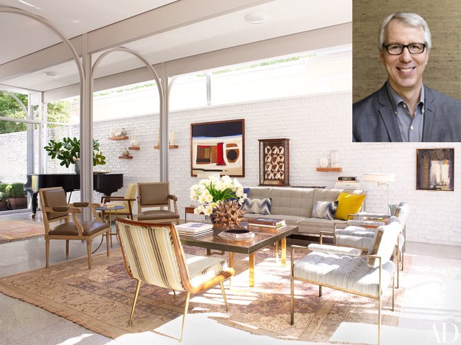 Lee Ledbetter's New Orleans Home Featuring Nazmiyal Antique Rugs