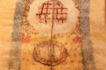 leen kaisa designed vintage rya scandinavian rug 49261 center Nazmiyal