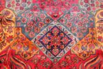 oversized antique kashan persian rug 49231 flower Nazmiyal