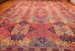 oversized antique kashan persian rug 49231 full Nazmiyal