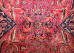 oversized antique kashan persian rug 49231 writing Nazmiyal