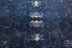 room size antique blue chinese rug 49272 field Nazmiyal