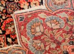 round antique khorassan persian rug 49255 weave Nazmiyal