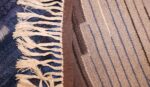 round vintage rya scandinavian rug 49266 weave Nazmiyal