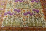 silk floral vintage tabriz persian rug 51114 down Nazmiyal