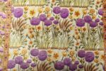 silk floral vintage tabriz persian rug 51114 middle Nazmiyal