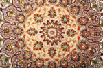 square gonbad design vintage tabriz persian rug 51075 center Nazmiyal