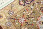 square gonbad design vintage tabriz persian rug 51075 weave Nazmiyal