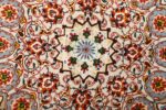 square shahsavarpour design vintage tabriz persian rug 51076 center Nazmiyal