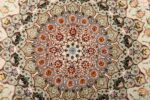 square shahsavarpour design vintage tabriz persian rug 51076 medallion Nazmiyal