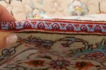 square shahsavarpour design vintage tabriz persian rug 51076 pile Nazmiyal