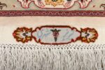 square shahsavarpour design vintage tabriz persian rug 51076 signature Nazmiyal