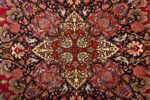 vintage animal motif tabriz persian rug 51087 birds Nazmiyal
