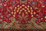 vintage animal motif tabriz persian rug 51087 buteh Nazmiyal