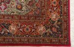 vintage animal motif tabriz persian rug 51087 corner Nazmiyal