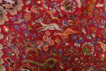 vintage animal motif tabriz persian rug 51087 gazals Nazmiyal