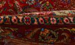 vintage animal motif tabriz persian rug 51087 pile Nazmiyal
